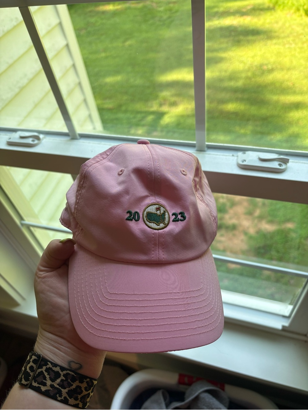 Masters Pink Embroidered 2023 Golf Cap